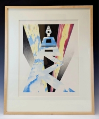 Erik Bulatov (Russian, b.1933) Limited Addition Lithograph New York