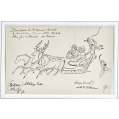 Original Mstislav Dobuzhinsky ( Russian 1875-1957 ) Drawing image 1