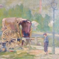 Original Oil Painting Elie Anatole Pavil Russian/French ( 1873-1948 ) image 2