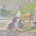 Original Oil Painting Elie Anatole Pavil Russian/French ( 1873-1948 ) image 3