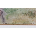 Original Prince Paul Alexis Arapoff ( Russian 1904-1948 ) Painting image 2