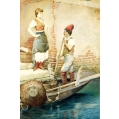 Original Vincent Stiepevich Russian/American ( 1841-1910 ) Painting image 1