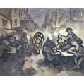 Oscar Rabin (Russian, 1928–2018) Rue Saint-Denis, 1986 image 1