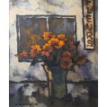 OSCAR RABIN (Russian/French, 1928–2018) “Marche-Fleurs” / “Красные Цветы” , 1979 image 1