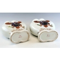 Pair 19C Chinese Export Russian Porcelain Vases St.George image 1