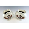 Pair 19C Chinese Export Russian Porcelain Vases St.George image 2
