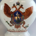 Pair 19C Chinese Export Russian Porcelain Vases St.George image 9