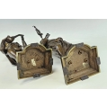 Pair 19C French Bronze Sculptures Edouard H.Delesalle ( 1823 - 1851 ) W WWP,inc image 1