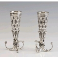 Pair of Russian Silver Goblets by Mikhail Chemiakin (b. 1943) St. Petersburg image 1