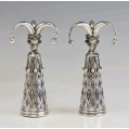 Pair of Russian Silver Goblets by Mikhail Chemiakin (b. 1943) St. Petersburg image 2