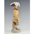 Rare 19C Russian Gardner Porcelain Figurine of the Vendor image 6