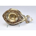 Rare 19C Russian Repousse Silver Kovsh image 3