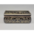 Rare 19C Russian Silver Niello Lukutin Plaque Box image 11