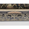 Rare 19C Russian Silver Niello Lukutin Plaque Box image 14