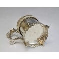 Rare 19C Russian Silver Pan Slavic Tea Glass Holder image 6