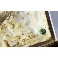 Rare Imperial Russian “Samorodok” Silver & Gold Mounted Cigarette Case with Gemstones image 7