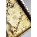 Rare Imperial Russian “Samorodok” Silver & Gold Mounted Cigarette Case with Gemstones image 8