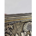 Rare Large 18C Imperial Russian Gilt Silver Niello Snuff Box 1762 image 3