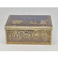 Rare Large 18C Imperial Russian Gilt Silver Niello Snuff Box 1762 image 13