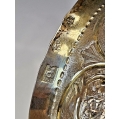 Rare Large 18C Russian Gilt Silver Chalice image 4