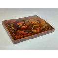 Russian Icon Virgin of the Sign, Kostroma School, 19th C. image 2