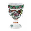 Russian Soviet H/P Porcelain Egg Holder & Underplate 1937 image 4