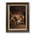Share Pair Antique 19C German Porcelain Plaques Thallmaier After Franz von Defregger image 3