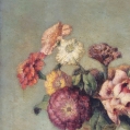 Simka Simkhovich American/Russian ( 1885-1945 )Oil Canvas Painting Still Life image 6