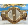 Stunning 19C French Sevres Porcelain Gilt Bronze Centerpiece Bowl image 1