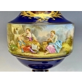 Stunning 19C French Sevres Porcelain Gilt Bronze Pair of Vases image 4