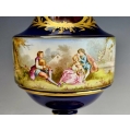 Stunning 19C French Sevres Porcelain Gilt Bronze Pair of Vases image 5