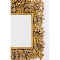 Stunning Large Antique Italian Florentine Style Giltwood Mirror image 1