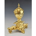 Superb 19C French Gilt Bronze Empire Mantel Clock Leroy & Fils image 5