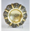 Superb Imperial Russian Silver-Gilt Plique-à-Jour Enamel Bratina Bowl by Khlebnikov image 6