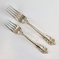 Superb Wallace Sterling Silver Flatware Service for 18 Grand Baroque 94 pieces image 8