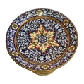 Superior 19C Antique French Gilt Bronze Champleve Enamel Centerpiece image 8