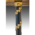 Superior 19C Gueridon Table Gilt Bronze Marble image 4