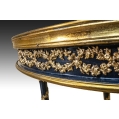 Superior 19C Gueridon Table Gilt Bronze Marble image 6