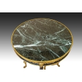 Superior 19C Gueridon Table Gilt Bronze Marble image 7