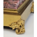 Superior 19C Russian Empire Ormolu Mounted Rhodonite Vase image 1