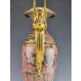 Superior 19C Russian Empire Ormolu Mounted Rhodonite Vase image 5
