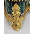 Superior Antique French Russian Gilt Ormolu Enamel Vanity Parfum Box image 15