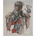 Vladimir Nemukhin (Russian, 1925–2016) “Joker” (“Джокер”), 1974 image 1